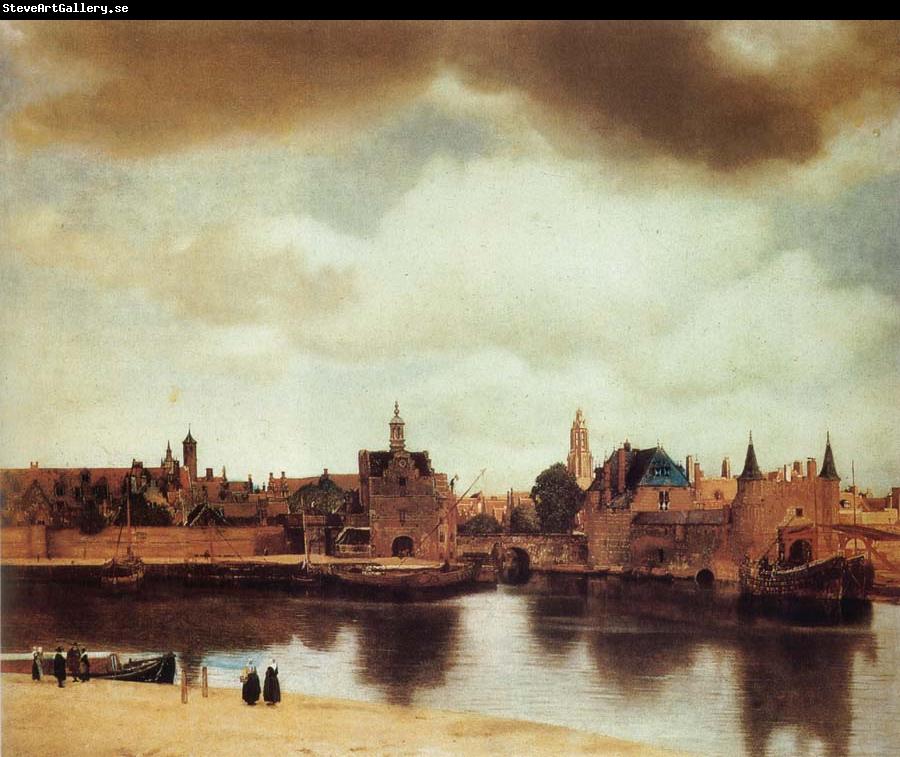 Jan Vermeer View of Delft